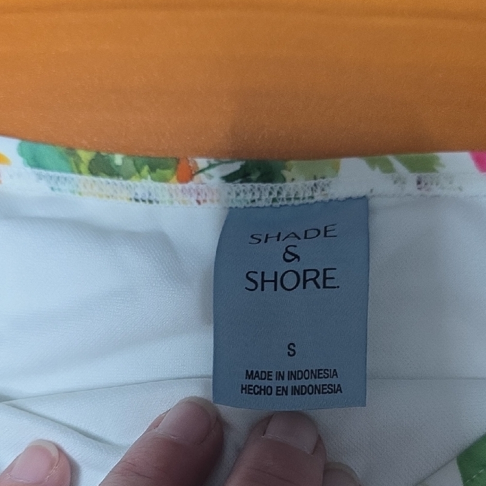 Shade & Shore Vibrant Floral Beach Scene Bikini Bottom - Picture 4 of 5